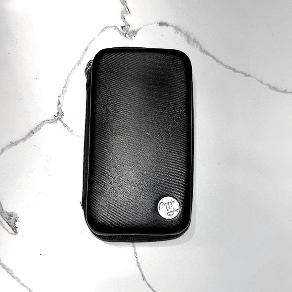 My Touch Black Travel Electronics Cable Hardshell Bag, 7” x 4”. - Picture 9 of 9